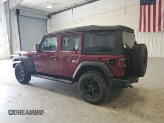 2021 Jeep Wrangler Unlimited Willys with VIN 1C4HJXDGXMW621782, listed as a Copart auction lot 49469275 with 60,388 mi miles and Clean title. Bid and sale history available at DreamBid. Image 2.