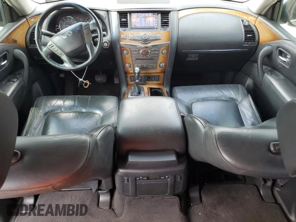 2014 Infiniti QX80 with VIN JN8AZ2ND2E9750573, listed as a Copart auction lot 54369015 with 139,286 mi miles and Clean Title. Bid and sale history available at carsss.com. Image 8.