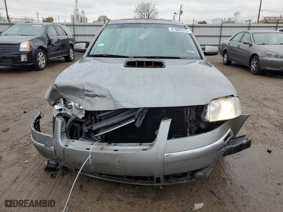 2003 Volkswagen Passat GLX with VIN WVWRH63B83P446795, listed as a Copart auction lot 81899474 with 167,828 mi miles and Salvage Title. Bid and sale history available at carsss.com. Image 5.