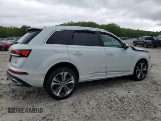 2023 Audi Q7 Premium Plus with VIN WA1LXBF72PD008932, listed as a Copart auction lot 57758555 with Not provided miles and Salvage title. Bid and sale history available at DreamBid. Image 3.