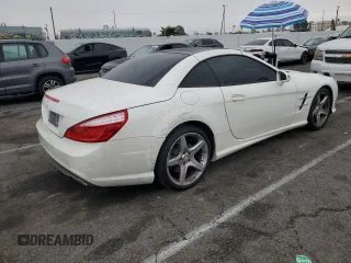 2015 Mercedes-Benz SL-Class SL 550 with VIN WDDJK7DA3FF036660, listed as a Copart auction lot 85599904 with 55,383 mi miles and Salvage Title. Bid and sale history available at carsss.com. Image 3.