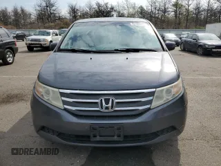 2012 Honda Odyssey EX-L with VIN 5FNRL5H68CB105623, listed as a Copart auction lot 55166905 with 147,417 mi miles and Salvage Title. Bid and sale history available at carsss.com. Image 5.