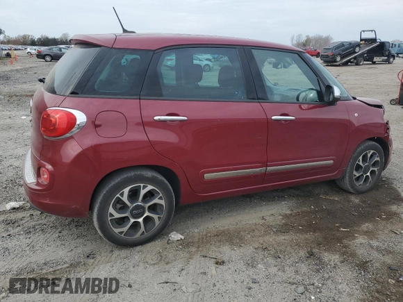 2014 FIAT 500L Lounge with VIN ZFBCFACHXEZ017252, listed as a Copart auction lot 79687764 with 84,330 mi miles and Clean Title. Bid and sale history available at carsss.com. Image 3.