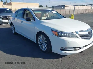 2014 Acura RLX Advance Pkg with VIN JH4KC1F93EC007718, listed as a IAAI auction lot 41622363 with 66,130 mi miles. Bid and sale history available at carsss.com. Image 1.
