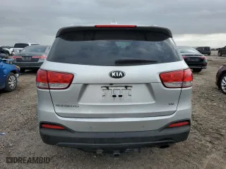 2016 Kia Sorento LX with VIN 5XYPG4A56GG122023, listed as a Copart auction lot 47386125 with 128,504 mi miles and Salvage Title. Bid and sale history available at carsss.com. Image 6.