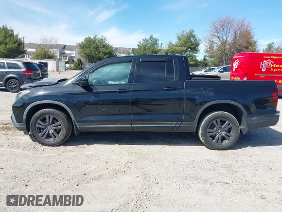 2019 Honda Ridgeline Sport with VIN 5FPYK3F15KB011862, listed as a IAAI auction lot 41834653 with 54,328 mi miles and . Bid and sale history available at DreamBid. Image 14.