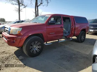 2010 Toyota Tacoma PreRunner with VIN 3TMKU4HN9AM026969, listed as a Copart auction lot 46648665 with 107,338 mi miles and Salvage title. Bid and sale history available at DreamBid. Image 1.