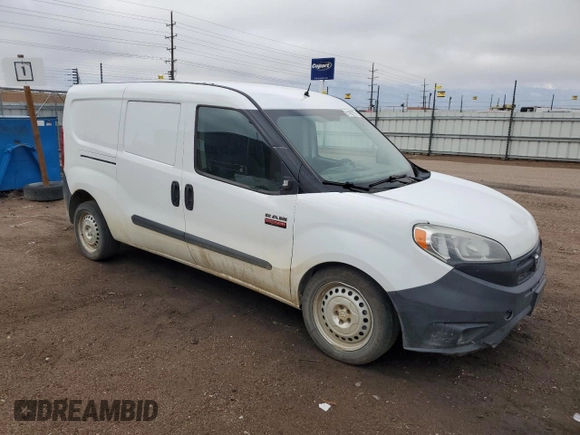 2017 Ram ProMaster City Cargo Van Tradesman with VIN ZFBERFAB6H6E72328, listed as a Copart auction lot 51162775 with 169,253 mi miles and Salvage Title. Bid and sale history available at carsss.com. Image 4.
