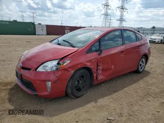 2014 Toyota Prius Four with VIN JTDKN3DU8E0374291, listed as a Copart auction lot 61209055 with 156,676 mi miles and Salvage title. Bid and sale history available at DreamBid. Image 1.