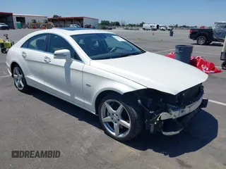 2012 Mercedes-Benz CLS 550 with VIN WDDLJ7DB0CA048424, listed as a IAAI auction lot 42587502 with 152,671 mi miles and . Bid and sale history available at DreamBid. Image 1.