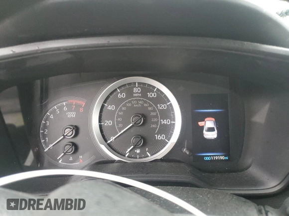2021 Toyota Corolla LE with VIN 5YFEPMAE5MP155142, listed as a Copart auction lot 50630845 with 119,190 mi miles and Non Repairable. Bid and sale history available at DreamBid. Image 9.