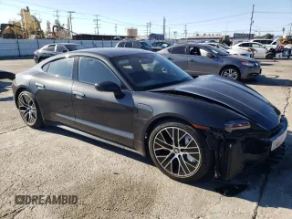 2020 Porsche Taycan Turbo with VIN WP0AC2Y16LSA70604, listed as a Copart auction lot 78232594 with 40,666 mi miles and Salvage title. Bid and sale history available at DreamBid. Image 4.