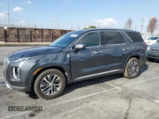 2021 Hyundai Palisade SEL z VIN KM8R24HE9MU175074, wystawiony jako Copart lot #43085685 z przebiegiem 121 849 mil mil oraz Szkoda całkowita • Salvage title. Historia ofert i sprzedaży dostępna na DreamBid. Obrazek 1.
