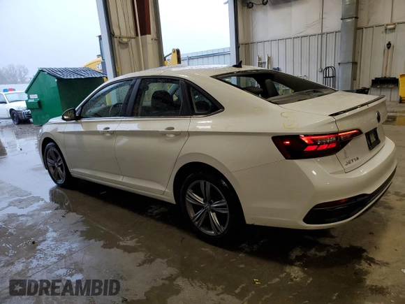 2023 Volkswagen Jetta SE with VIN 3VW7M7BU9PM026886, listed as a Copart auction lot 55356075 with 21,285 mi miles and Salvage title. Bid and sale history available at DreamBid. Image 2.