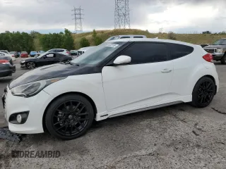 2013 Hyundai Veloster Turbo with VIN KMHTC6AE1DU171481, listed as a Copart auction lot 64901155 with 188,298 mi miles and Clean title. Bid and sale history available at DreamBid. Image 1.