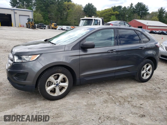 2015 Ford Edge SE with VIN 2FMTK4G93FBB83061, listed as a Copart auction lot 55616675 with 210,453 mi miles and Clean title. Bid and sale history available at DreamBid. Image 1.
