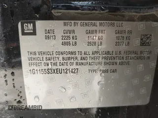 2014 Chevrolet Impala LTZ с VIN 1G1155S3XEU121427, выставлен на аукционе IAAI как лот 42313867 с пробегом 221 519 миль миль и . История ставок и продаж доступна на DreamBid. Изображение 9.