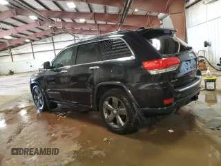 2015 Jeep Grand Cherokee Overland with VIN 1C4RJFCT6FC159979, listed as a Copart auction lot 48055435 with 108,846 mi miles and Clean Title. Bid and sale history available at carsss.com. Image 2.