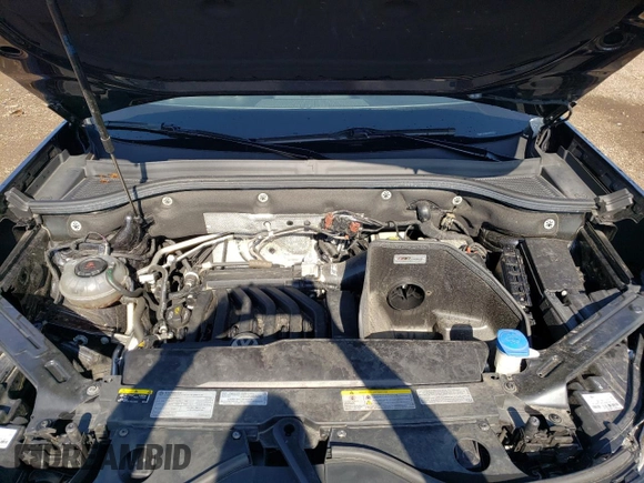 2021 Volkswagen Atlas SEL with VIN 1V2BE2CA2MC227512, listed as a Copart auction lot 71352354 with 34,240 mi miles and Non repairable. Bid and sale history available at DreamBid. Image 13.