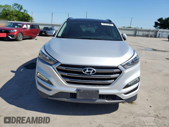 2016 Hyundai Tucson Limited with VIN KM8J33A25GU148656, listed as a Copart auction lot 54131985 with 71,340 mi miles and Salvage Title. Bid and sale history available at carsss.com. Image 5.