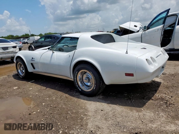 1974 Chevrolet Corvette with VIN 1Z37J4S419559, listed as a Copart auction lot 61386825 with 29,975 mi miles and Salvage title. Bid and sale history available at DreamBid. Image 2.
