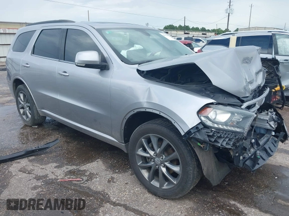 2017 Dodge Durango GT with VIN 1C4RDJDG5HC713916, listed as a IAAI auction lot 42676993 with 136,194 mi miles and . Bid and sale history available at DreamBid. Image 1.
