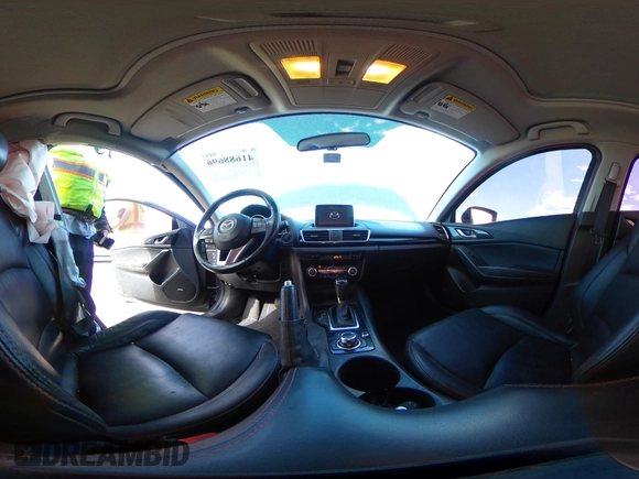 2014 Mazda 3 i Grand Touring with VIN JM1BM1W7XE1142039, listed as a IAAI auction lot 41688696 with 198,564 mi miles and . Bid and sale history available at carsss.com. Image 18.