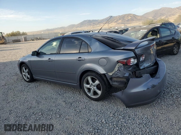2007 Mazda 6 i Sport VE with VIN 1YVHP84C775M21769, listed as a Copart auction lot 74559704 with 191,361 mi miles and Salvage Title. Bid and sale history available at DreamBid. Image 2.