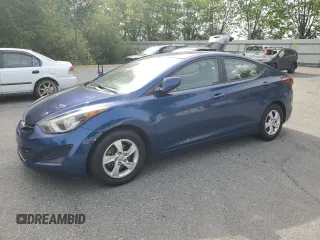 2015 Hyundai Elantra SE with VIN 5NPDH4AE3FH563177, listed as a Copart auction lot 60276855 with 147,587 mi miles and Salvage title. Bid and sale history available at DreamBid. Image 1.