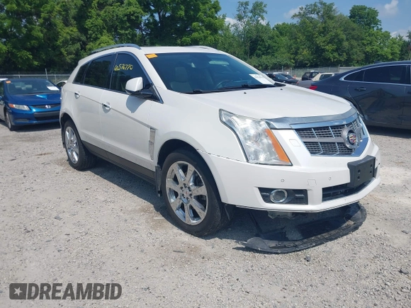 2010 Cadillac SRX Premium Collection with VIN 3GYFNFEY1AS575046, listed as a IAAI auction lot 42576770 with 135,129 mi miles and . Bid and sale history available at DreamBid. Image 1.