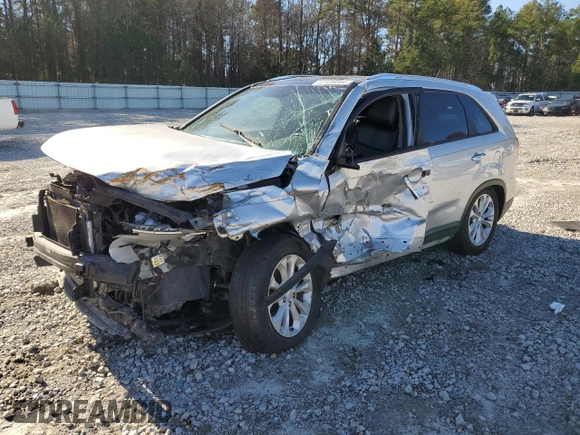 2014 Kia Sorento EX with VIN 5XYKU4A71EG467736, listed as a Copart auction lot 87439064 with 0 mi miles and Salvage Title. Bid and sale history available at carsss.com. Image 1.