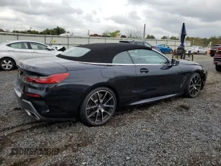 2019 BMW 8 Series M850i xDrive with VIN WBAFY4C58KBX39395, listed as a Copart auction lot 74088834 with 27,413 mi miles and Salvage title. Bid and sale history available at DreamBid. Image 3.