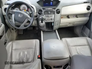 2014 Honda Pilot EX-L with VIN 5FNYF4H50EB005362, listed as a Copart auction lot 46695275 with 106,175 mi miles and Salvage Title. Bid and sale history available at DreamBid. Image 8.