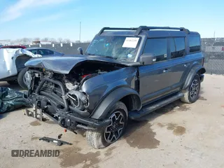 2024 Ford Bronco Outer Banks with VIN 1FMEE8BP2RLA30088, listed as a IAAI auction lot 41402239 with 11,286 mi miles. Bid and sale history available at carsss.com. Image 17.
