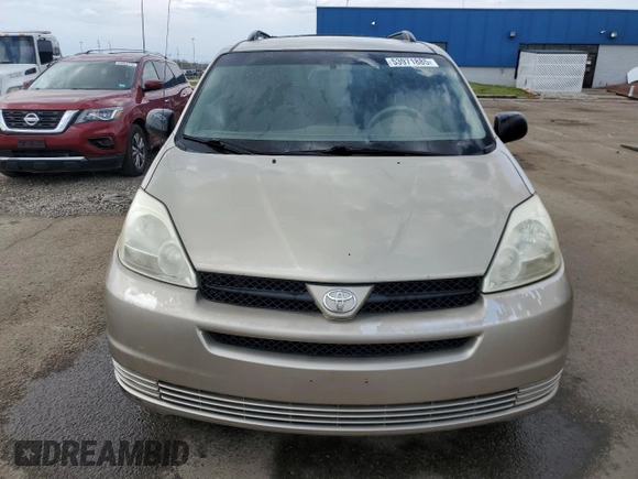 2005 Toyota Sienna CE with VIN 5TDZA23C65S323723, listed as a Copart auction lot 53971885 with 152,025 mi miles and Clean Title. Bid and sale history available at DreamBid. Image 5.