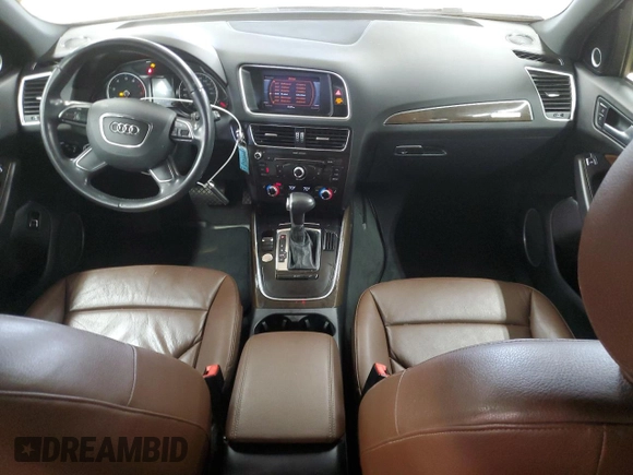 2014 Audi Q5 Premium Plus with VIN WA1LFAFP6EA052556, listed as a Copart auction lot 60723085 with 99,312 mi miles and Salvage title. Bid and sale history available at DreamBid. Image 8.