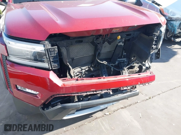 2022 Nissan Frontier SV with VIN 1N6ED1EJ3NN646349, listed as a IAAI auction lot 41694649 with 24,013 mi miles and . Bid and sale history available at DreamBid. Image 12.