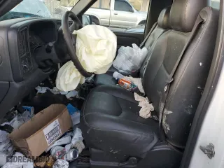 2006 Chevrolet Silverado 1500 LS with VIN 1GCEC14V16Z136196, listed as a Copart auction lot 85594324 with 0 mi miles and Salvage Title. Bid and sale history available at carsss.com. Image 7.