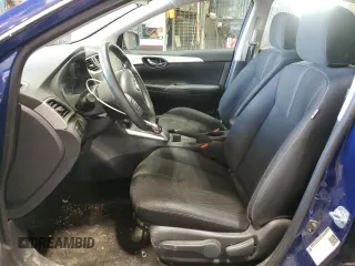 2017 Nissan Sentra S with VIN 3N1AB7APXHY208135, listed as a Copart auction lot 53930135 with 107,589 mi miles and Salvage Title. Bid and sale history available at carsss.com. Image 7.