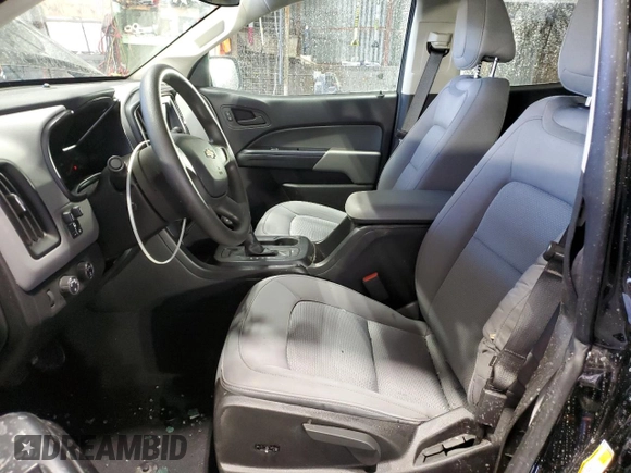2021 Chevrolet Colorado 4WD Work Truck with VIN 1GCGTBEN5M1232938, listed as a Copart auction lot 46989995 with 23,547 mi miles and Salvage title. Bid and sale history available at DreamBid. Image 7.