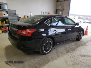2016 Nissan Sentra S with VIN 3N1AB7AP0GL680291, listed as a Copart auction lot 49572135 with 50,626 mi miles and Salvage Title. Bid and sale history available at carsss.com. Image 3.