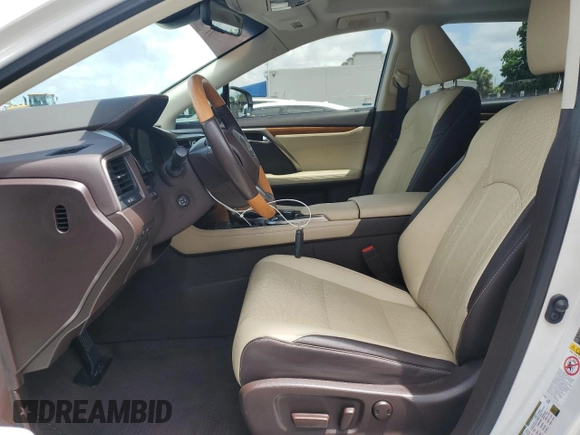 2019 Lexus RX 350 с VIN 2T2ZZMCA2KC150558, выставлен на аукционе Copart как лот 59878555 с пробегом 50 721 миль миль и Списание • Salvage title. История ставок и продаж доступна на DreamBid. Изображение 7.