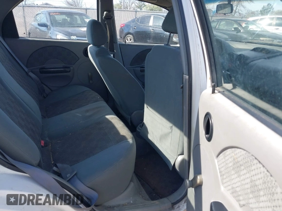2004 Chevrolet Aveo with VIN KL1TD52664B130088, listed as a IAAI auction lot 41821144 with 234,538 mi miles and . Bid and sale history available at carsss.com. Image 8.