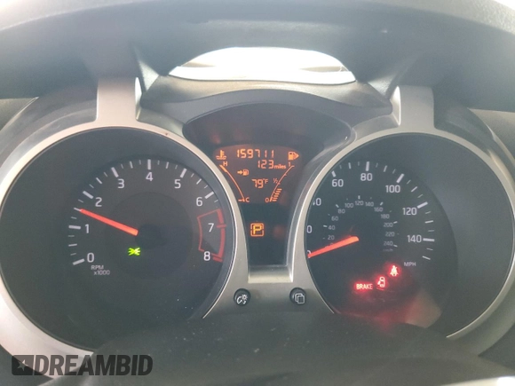 2013 Nissan Juke SV with VIN JN8AF5MR3DT225823, listed as a Copart auction lot 52921615 with 159,711 mi miles and Clean Title. Bid and sale history available at carsss.com. Image 9.