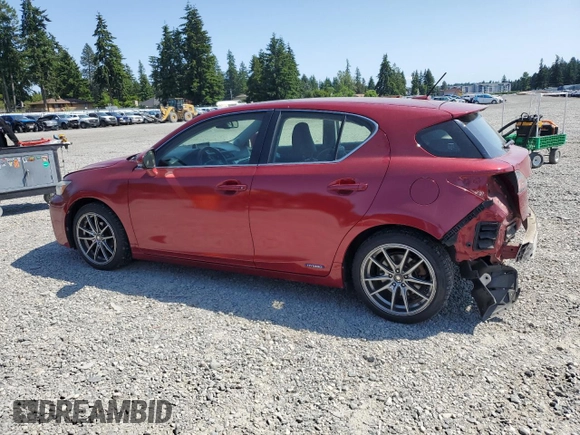 2011 Lexus CT 200h z VIN JTHKD5BH2B2032936, wystawiony jako Copart lot #59354025 z przebiegiem 194 072 mil mil oraz Szkoda całkowita • Salvage title. Historia ofert i sprzedaży dostępna na DreamBid. Obrazek 2.