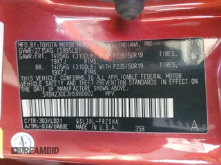 2017 Toyota Sienna SE with VIN 5TDXZ3DC3HS880002, listed as a Copart auction lot 53904715 with 159,132 mi miles and Salvage title. Bid and sale history available at DreamBid. Image 14.