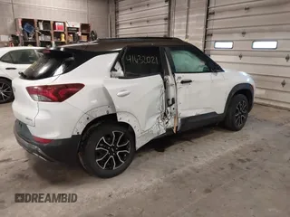 2021 Chevrolet TrailBlazer ACTIV with VIN KL79MSSL3MB163182, listed as a IAAI auction lot 41632021 with 45,506 mi miles and . Bid and sale history available at DreamBid. Image 4.