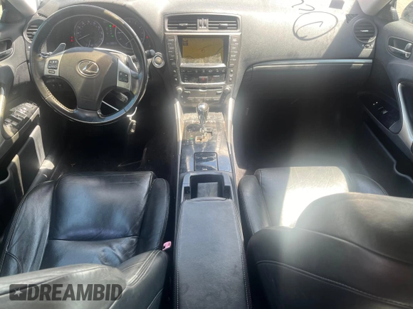 2011 Lexus IS 250 with VIN JTHCF5C26B2034908, listed as a Copart auction lot 59978275 with 139,211 mi miles and Clean title. Bid and sale history available at DreamBid. Image 8.