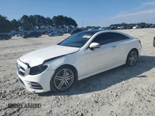 2018 Mercedes-Benz E 400 with VIN WDD1J6FB7JF058298, listed as a Copart auction lot 64097715 with 34,625 mi miles and Clean title. Bid and sale history available at DreamBid. Image 1.