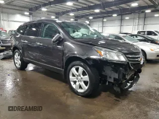 2017 Chevrolet Traverse LT with VIN 1GNKVGKD0HJ187014, listed as a Copart auction lot 48007365 with 97,987 mi miles and Salvage Title. Bid and sale history available at DreamBid. Image 4.